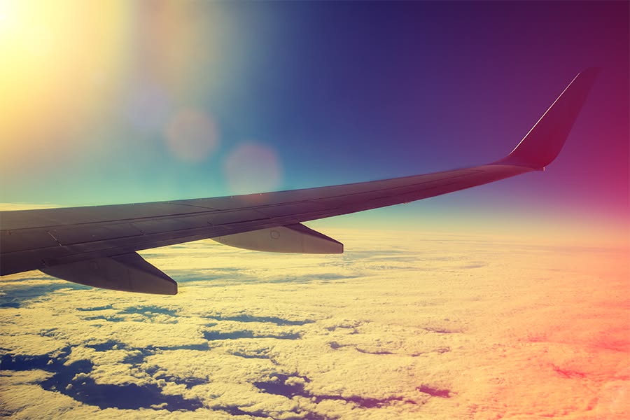 The lightness of flying